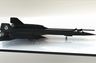 مدل جت جنگنده ی blackbird