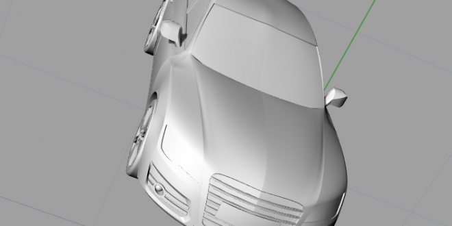 مدل سه بعدی خودرو Audi A7