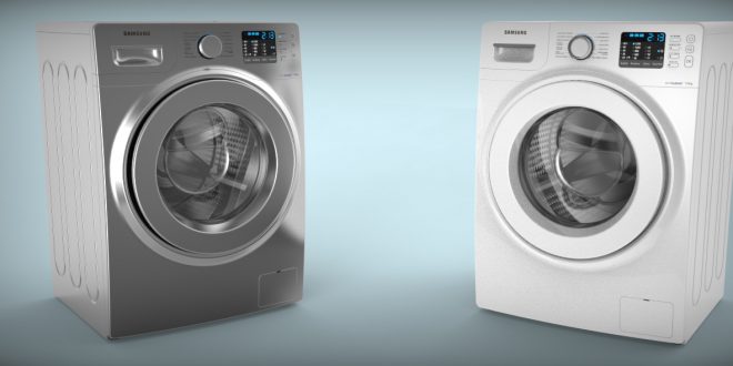 سه بعدی ماشین لباسشویی